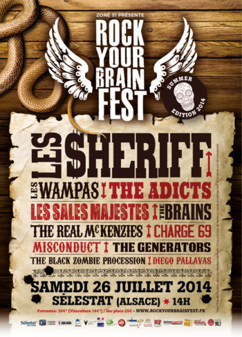 Rock Your Brain Fest 2014 Summer Edition - Selestat - Zone51