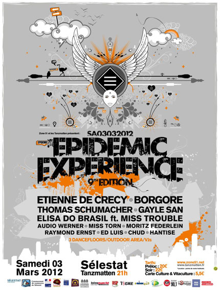 EPIDEMIC EXPERIENCE 2012 ZONE51 SELESTAT