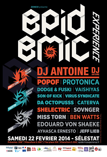 EPIDEMIC EXPERIENCE 2014 ZONE51 SELESTAT