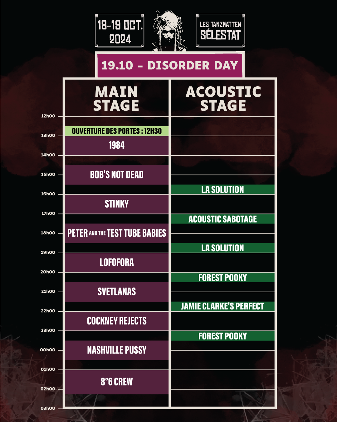 Timetable disorder day Ryb 2024