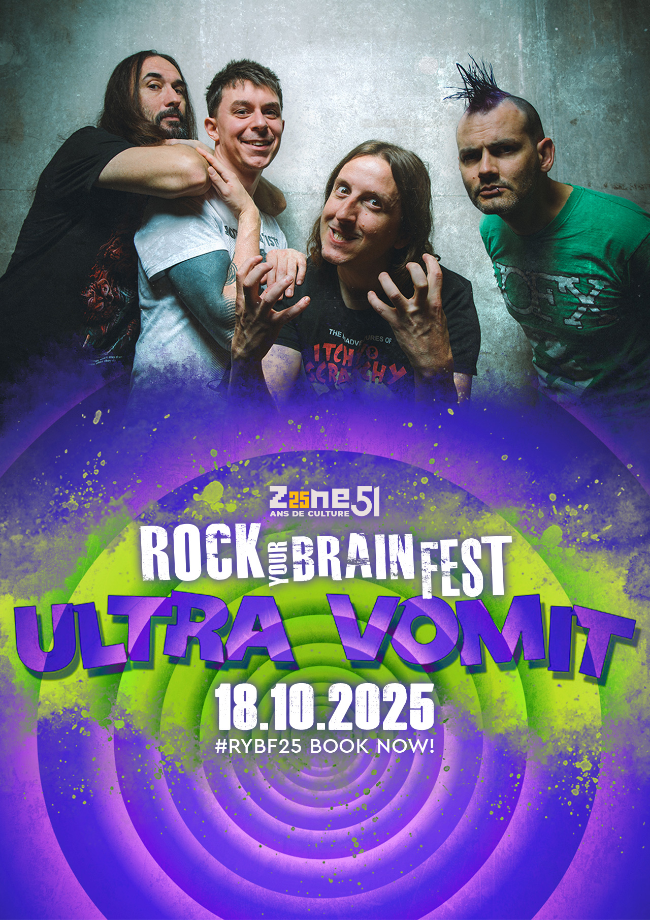 z51-RYBF25-Ultra-Vomit-portrait Affiche Ultra Vomit RYB 2025