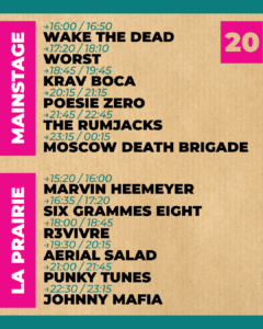 horaire 20 juillet 