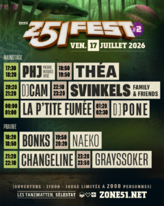 Z51 Fest horaire 17 juillet 2026